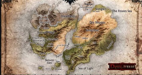 Diablo 4 World Map Explore Sanctuary