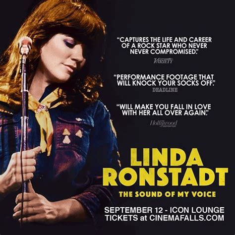 As pointed out elsewhere among these reviews, the quality is not very good for this dvd but it's probably the best you're ever going to get for a linda ronstadt concert from this era, before she changed her style. Linda Ronstadt: The Sound of My Voice | Sidewalk Film ...