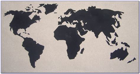 Stencil Map Of The World Maps Resume Examples 86o7aezdbr
