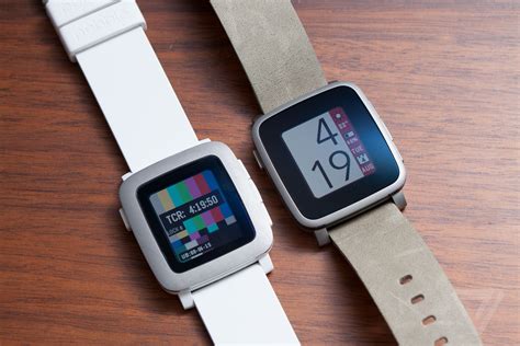 A Smartwatch With Good Looking Pebble Time Steel Swiss Watches Best