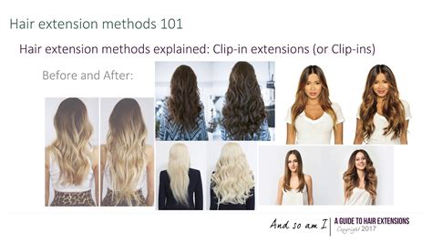 Hair Extension Methods Explained Clip In Youtube