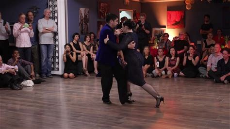 Ariadna Naveira And Fernando Sanchez Dance Pugliese Milonga Sur At Le