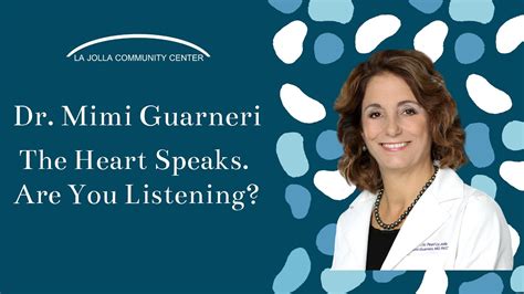 Distinguished Speaker Series 2021 Dr Mimi Guarneri Youtube