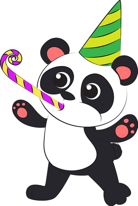 Pandas Birthday Clipart Free Download Transparent Png Creazilla