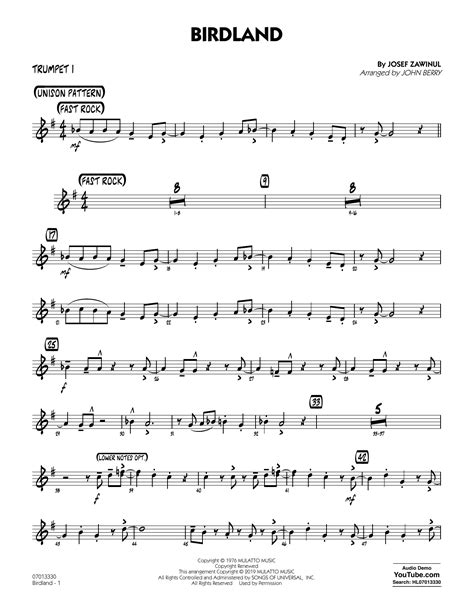 Jazz Trumpet Sheet Music Free Jazz Standards Sheet Free Jazz