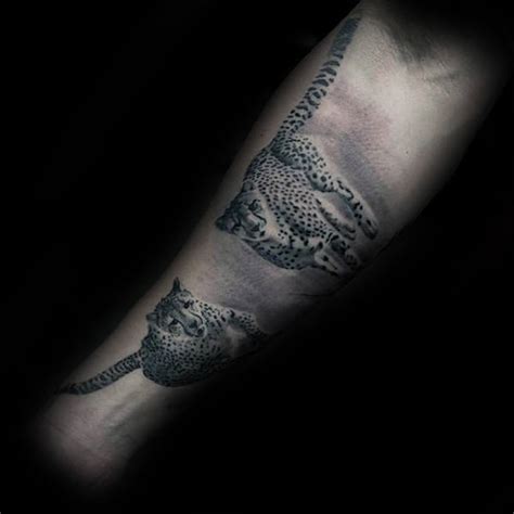 60 Leopard Tattoos For Men Designs With Strength And Prowess