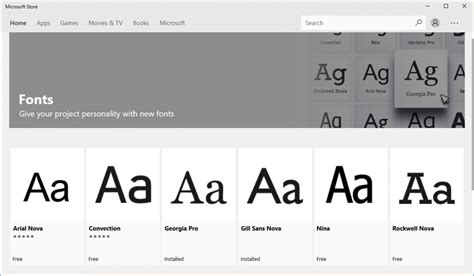 Windows 10 Fonts Are Now Available In The Microsoft Store