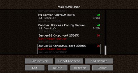 Minecraft Avatar Server Ip Address