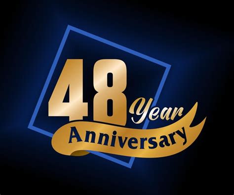 Premium Vector 48 Year Anniversary Ordinal Number Counting Vector Art
