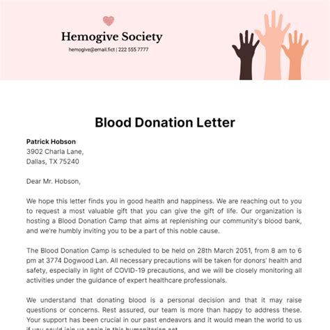 Free Donation Letter Edit Online And Download
