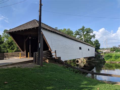 The Elizabethton Covered Bridge Connects The Past And Present Of The