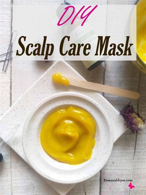 Diy Hair Mask For Complete Scalp Care Essential Ayur The Ved Of Life In 2020 Hair Mask