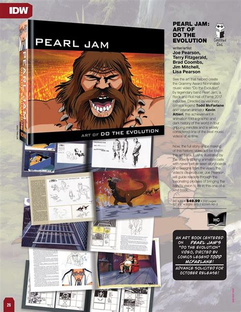 Pearl Jam Art Of Do The Evolution Hardcover Page 17 — Pearl Jam Community