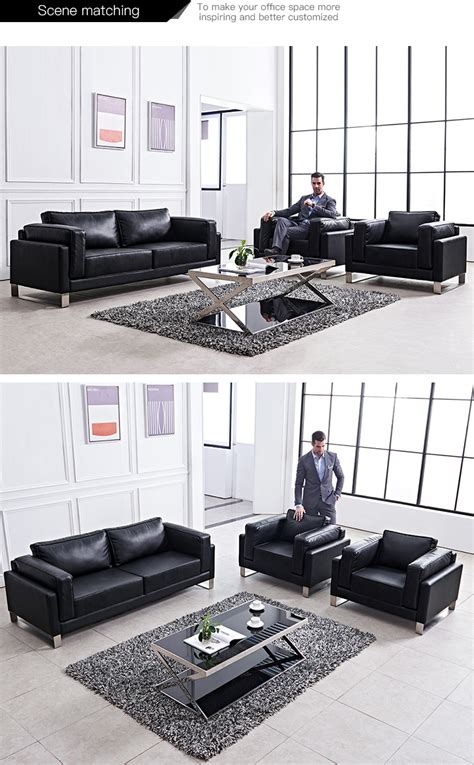 Office Sofa Modern Unique Modern Design Comfortable Leather Sofa