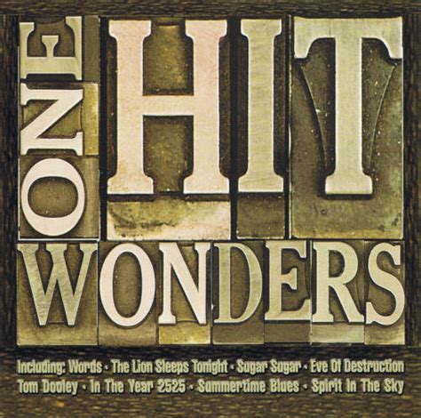 One Hit Wonders 1999 Cd Discogs