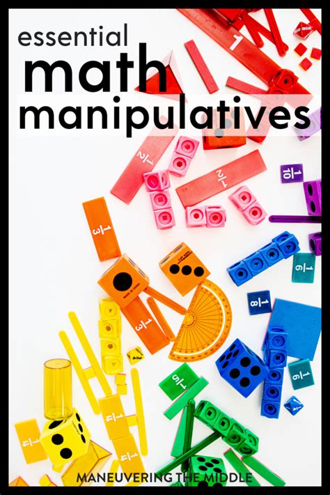 Essential Math Manipulatives Maneuvering The Middle