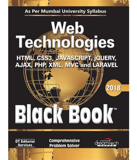 Web Technologies Black Book 2018 As Per Mumbai University Syllabus
