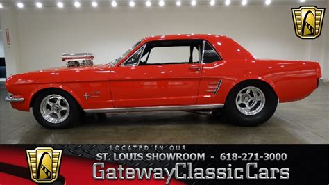 1966 Ford Mustang 440 Gateway Classic Cars St Louis 6693 Youtube