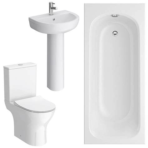 Orion Small 5 Piece Bathroom Suite Victorian Plumbing Uk