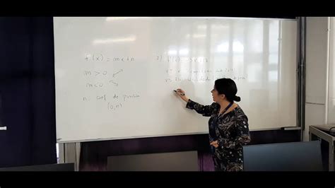 Dominio, conjunto imagen y gráficas de estas funciones. Cálculo I_Repaso Función lineal para clase n°3 de Cálculo I (1 de 4) - YouTube
