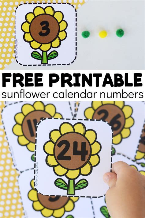 Spring Calendar Numbers Free Printable Artofit