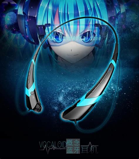 Hatsune Miku Neckband Kopfhörer Ebay Bluetooth Hatsune Miku