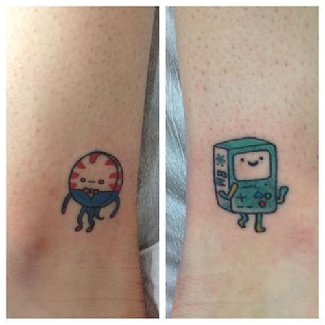 Peppermint Butlet And Bmo Adventure Time Ankle Tattoos Tatuajes