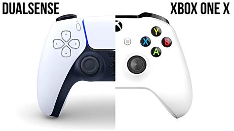 Dualsense Ps5 Vs Xbox One X Controller Comparison Size And Look Youtube
