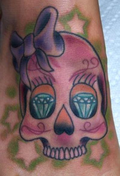 Girly Skull Tattoos That Are Tough Yet Feminine Ibytemedia