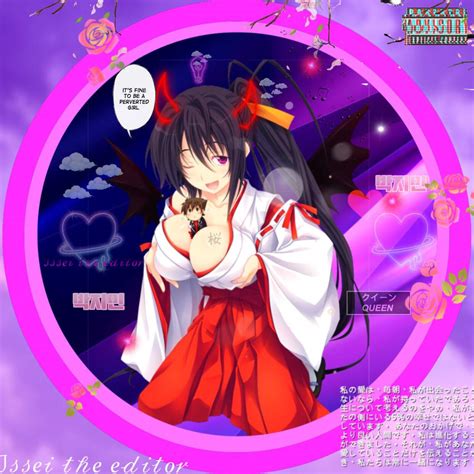 Akeno Himejima Icon Edit 2 High School Dxd Universe Amino