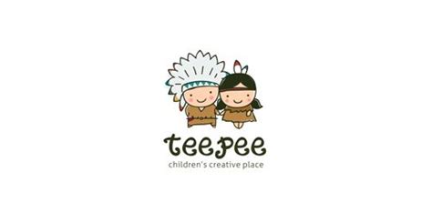 Teepee Logo Logomoose Kids Logo Design Kids Logo Graphic Design Logo