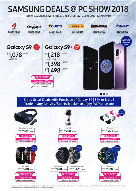 Samsung Mobile Deals Pg 1 Brochures From Pc Show 2018 On Tech Show