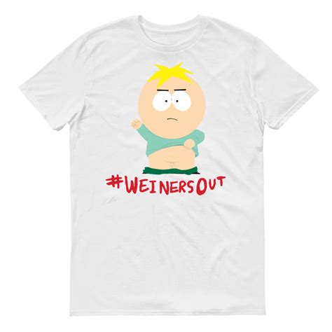 South Park Butters Weiners Out Adult Short Sleeve T Shirt South Park Shop