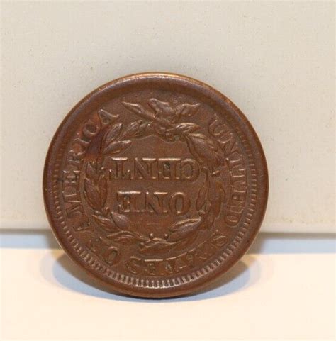 1856 Us Large Cent 1c Xf Ebay