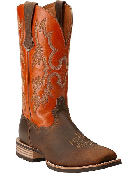 Ariat Tombstone Western Boots Square Toe Country Outfitter
