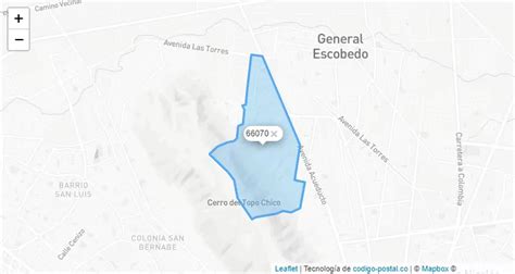 Código Postal Fraccionamiento Villas Mirasur General Escobedo Nuevo León