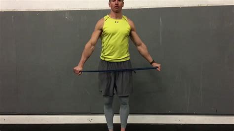 Power Band Exercises For Hips And Shoulders Youtube
