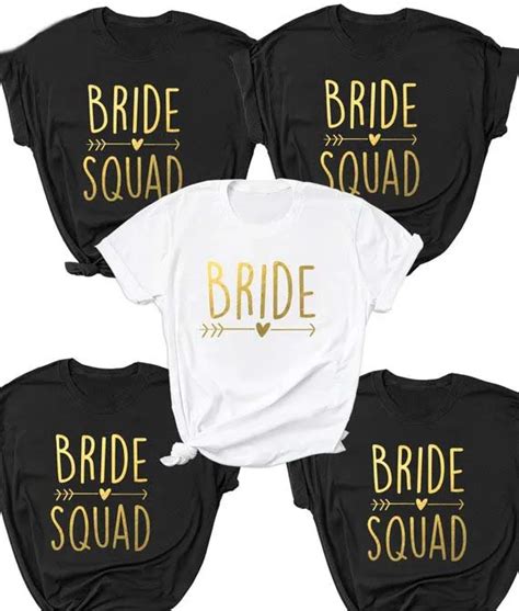 bachelorette bride party shirt bride squad arrow heart t shirt feminine slogan grunge tops girl