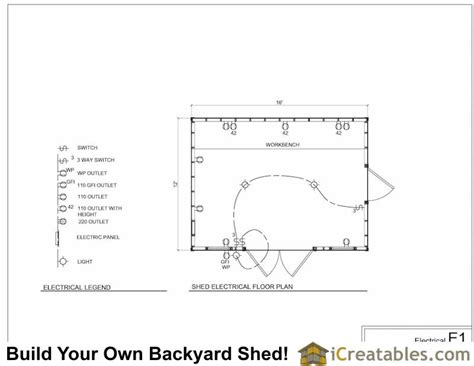 Some sheds can be shipped to you at home, while wood storage building kit with floor with 36 reviews and the handy home products sequoia 12 ft. Floor Plains For Living In 12X24 Shed / 12x24 Shed Plans ...