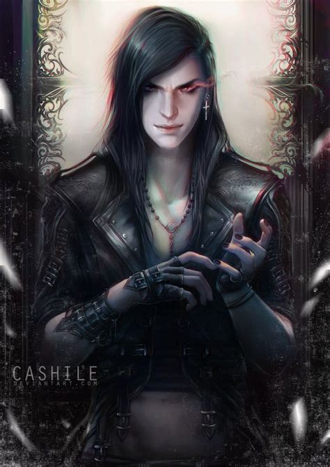 The artist draws two characters from start to finish explaining in detail how he constructs the hair and what outside factors he considers. Image result for Anime boy with dark long hair | Vampire art, Fantasy art men, Fantasy male