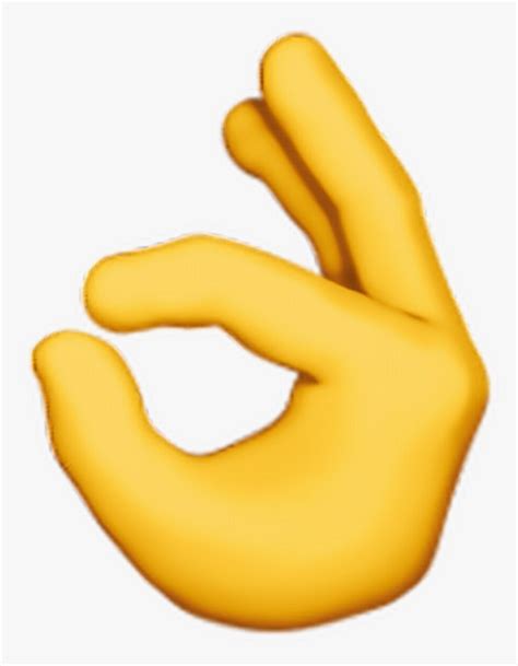 Transparent Background Ok Hand Sign Emoji The Image Is Png Format The Best Porn Website