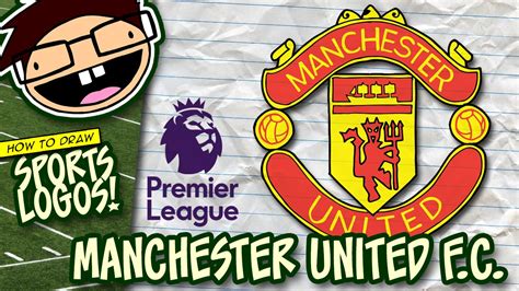 How To Draw Manchester United Logo English Premier League Narrated