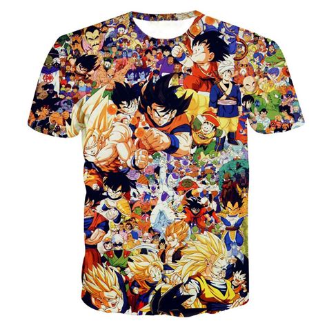 Check spelling or type a new query. Super Saiyan 3D T Shirt Anime Dragon Ball Z Goku Summer Fashion Tee Tops Men / Boys Master Roshi ...