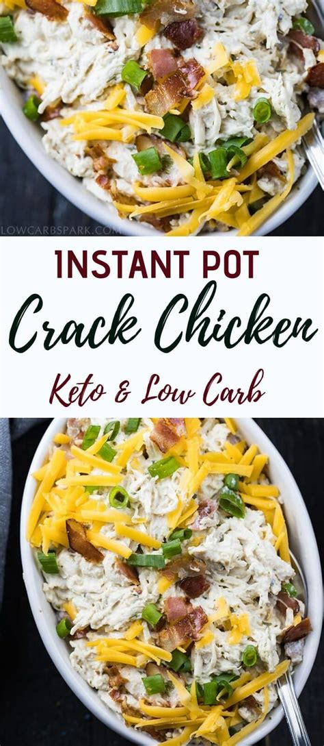 Easy Crack Chicken Recipe Low Carb Spark