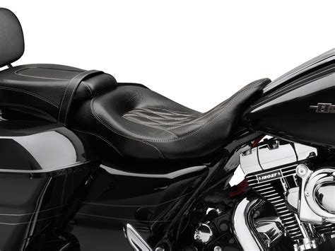Harley hammock rider and passenger touring seat 52000176. 52000248 Low-Profile Solo Touring Seat Black Diamond 15 ...