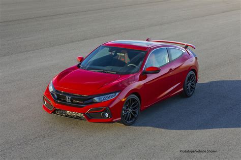 2020 Honda Civic Si Coupe And Sedan Debut In The Us 2020 Honda Civic Si