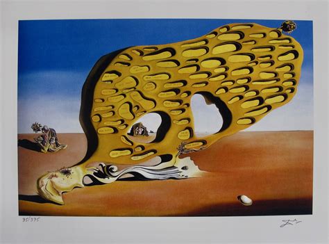 Salvador Dali Enigma Of Desire Facsimile Signed And Numbered Giclee