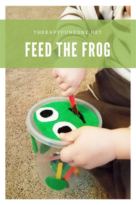 Feed The Animal Fine Motor Activity Therapy Fun Zone