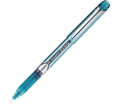 Pilot Hi Tecpoint V5 Grip Light Blue Rollerball Pen Pack Of 12 Pcs
