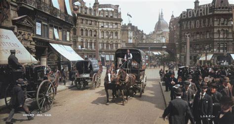 43 Colorized Photos Of London During The Victorian Era